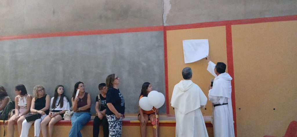 Scopertura della Targa dedicata a Padre Samuele Salis